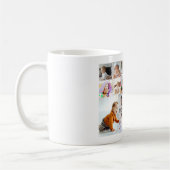 デザイン独自18フォトコラージュ コーヒーマグカップ (左)