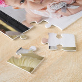 デザイン独自18フォトコラージュ ジグソーパズル (側面)