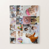 デザイン独自18フォトコラージュ ジグソーパズル (縦)