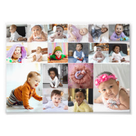 デザイン独自18フォトコラージュ フォトプリント