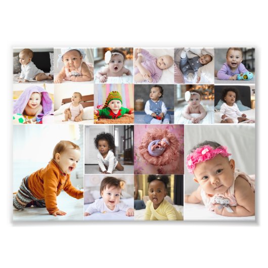 デザイン独自18フォトコラージュ フォトプリント            (正面)