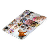 デザイン独自18フォトコラージュ マグネット (左側)