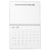 デザイン独自2023 カレンダー (3月 2027)