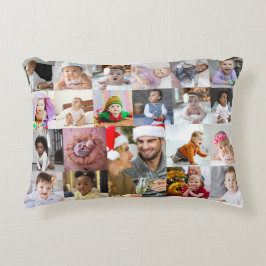デザイン独自21フォトコラージュ アクセントクッション