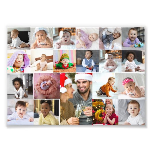 デザイン独自21フォトコラージュ フォトプリント (正面)