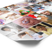 デザイン独自21フォトコラージュ フォトプリント (角)