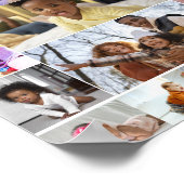 デザイン独自21フォトコラージュ ポスター (角)