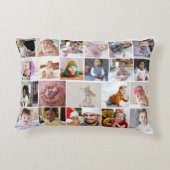 デザイン独自22フォトコラージュ アクセントクッション (裏面)