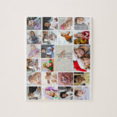 デザイン独自22フォトコラージュ ジグソーパズル (縦)