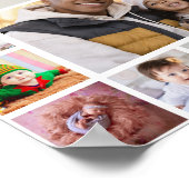 デザイン独自22フォトコラージュ ポスター (角)