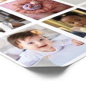 デザイン独自22フォトコラージュ ポスター (角)