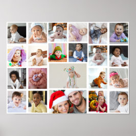 デザイン独自22フォトコラージュ ポスター