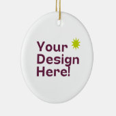 デザイン独自 セラミックオーナメント (右)