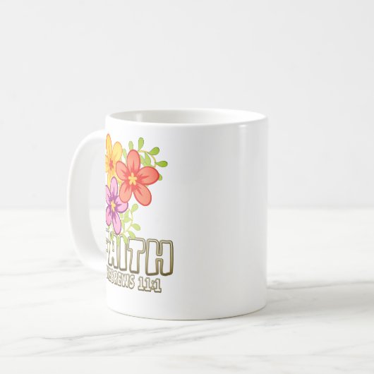 デザイン独自：-)ツートーンのコーヒーマグ コーヒーマグカップ (正面左)