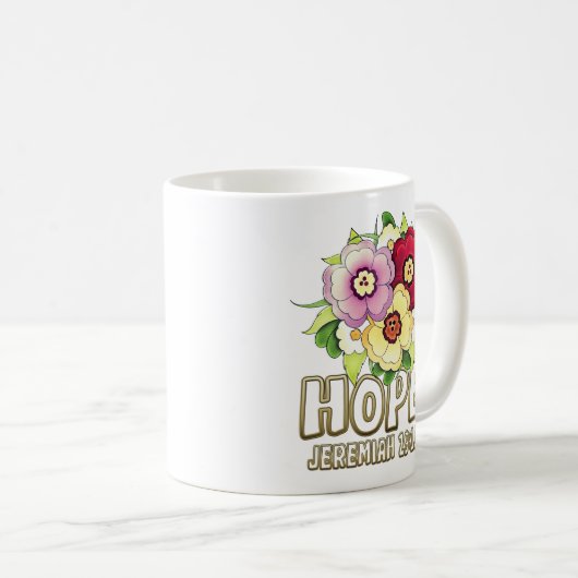 デザイン独自：-)ツートーンのコーヒーマグ コーヒーマグカップ (正面右)