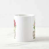 デザイン独自：-)ツートーンのコーヒーマグ コーヒーマグカップ (中央)