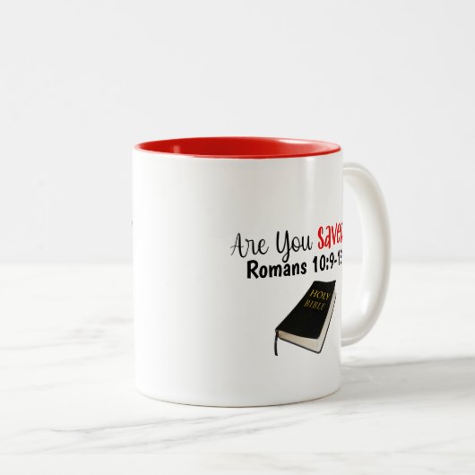 デザイン独自：-)ツートーンのコーヒーマグ ツートーンマグカップ (正面右)