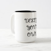 デザイン独自 ツートーンマグカップ (正面左)