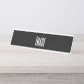 デザイン独自 デスクネームプレート (正面)