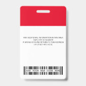 デザイン独自 バッジ (Back)