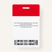 デザイン独自 バッジ (裏面)