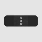 デザイン独自 名札 (正面)