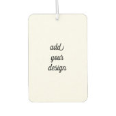 デザイン空気清浄剤の追加 カーエアーフレッシュナー (正面)