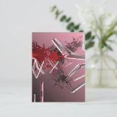 デザイン背景 ポストカード (スタンド正面)