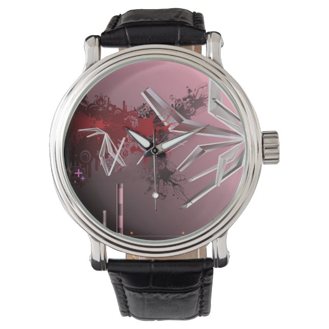 デザイン背景 腕時計 (正面)