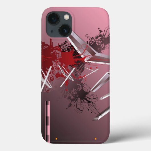 デザイン背景 Case-Mate iPhoneケース (裏面)