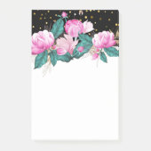 デザイン自体のピンクフローライベント用文具 ポストイット (正面)