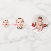 デザイン自分のカスタム意思パーソナライズされた コンフェッティ (正面)