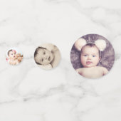 デザイン自分のカスタム意思パーソナライズされた コンフェッティ (裏面)