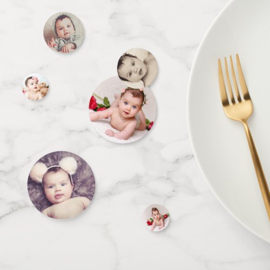 デザイン自分のカスタム意思パーソナライズされた コンフェッティ (グループ)