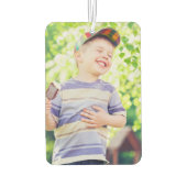 デザイン自分のカスタム2写真自動車 カーエアーフレッシュナー (裏面)