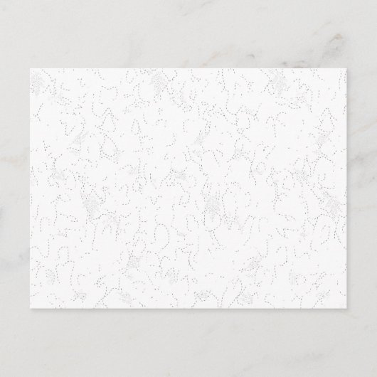 デザイン自分のクリスマスはがき ポストカード (正面)