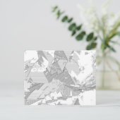 デザイン自分のサンキューカード旅行の思い出 シーズンポストカード (スタンド正面)