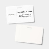 デザイン自分の名前バッジ バッジ (正面＆裏面)