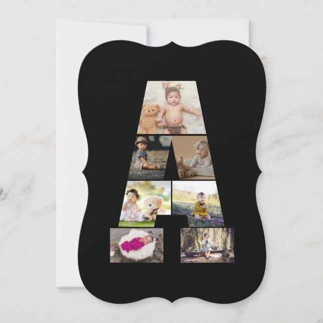 デザイン自分の手紙のコラージュ (正面)