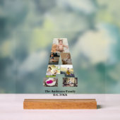 デザイン自分の手紙のコラージュ アクリルサイン (ニュートラル)