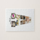 デザイン自分の手紙のコラージュ ジグソーパズル (横)
