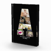 デザイン自分の手紙のコラージュ フォトブロック (右)