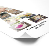 デザイン自分の手紙のコラージュ フォトプリント            (角)