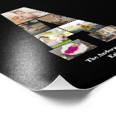 デザイン自分の手紙のコラージュ フォトプリント (角)