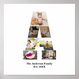 デザイン自分の手紙のコラージュ ポスター