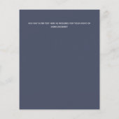 デザイン自身のピンクフローライベント事業用文房具 チラシ (裏面)