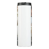 デザイン自身のラブコラージュ写真 タンブラー (裏面)