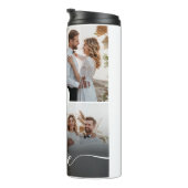 デザイン自身のラブコラージュ写真 タンブラー (回転右)