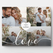 デザイン自身のラブコラージュ写真 フォトプラーク (正面)