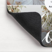 デザイン自身のラブコラージュ写真 マウスパッド (コーナー)